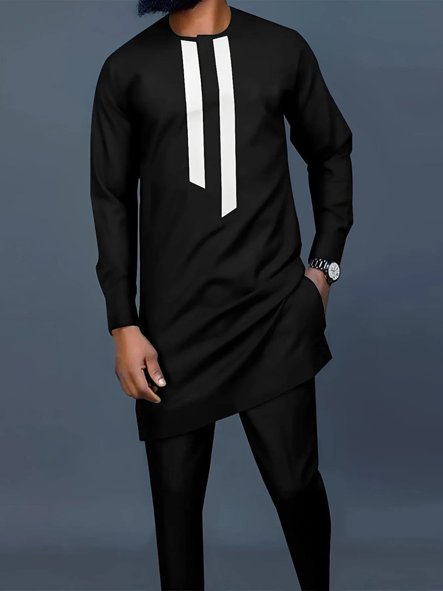 2024 High - end Stylish African Wear for Men - Fashionable Dashiki Outfits and Pants with Unique Patterns and Traditional Style - Free Delivery Worldwide only at Flexi Africa