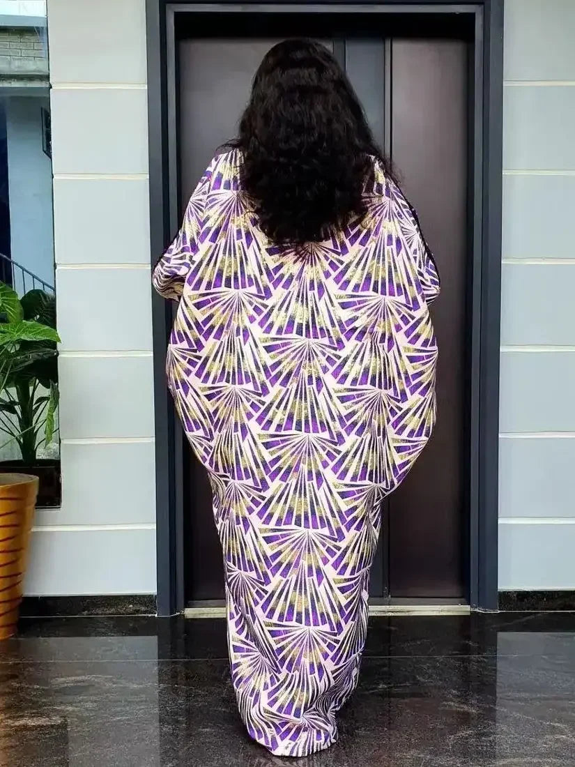 Luxury African Abaya for Women – Caftan Boubou Djellaba Robe