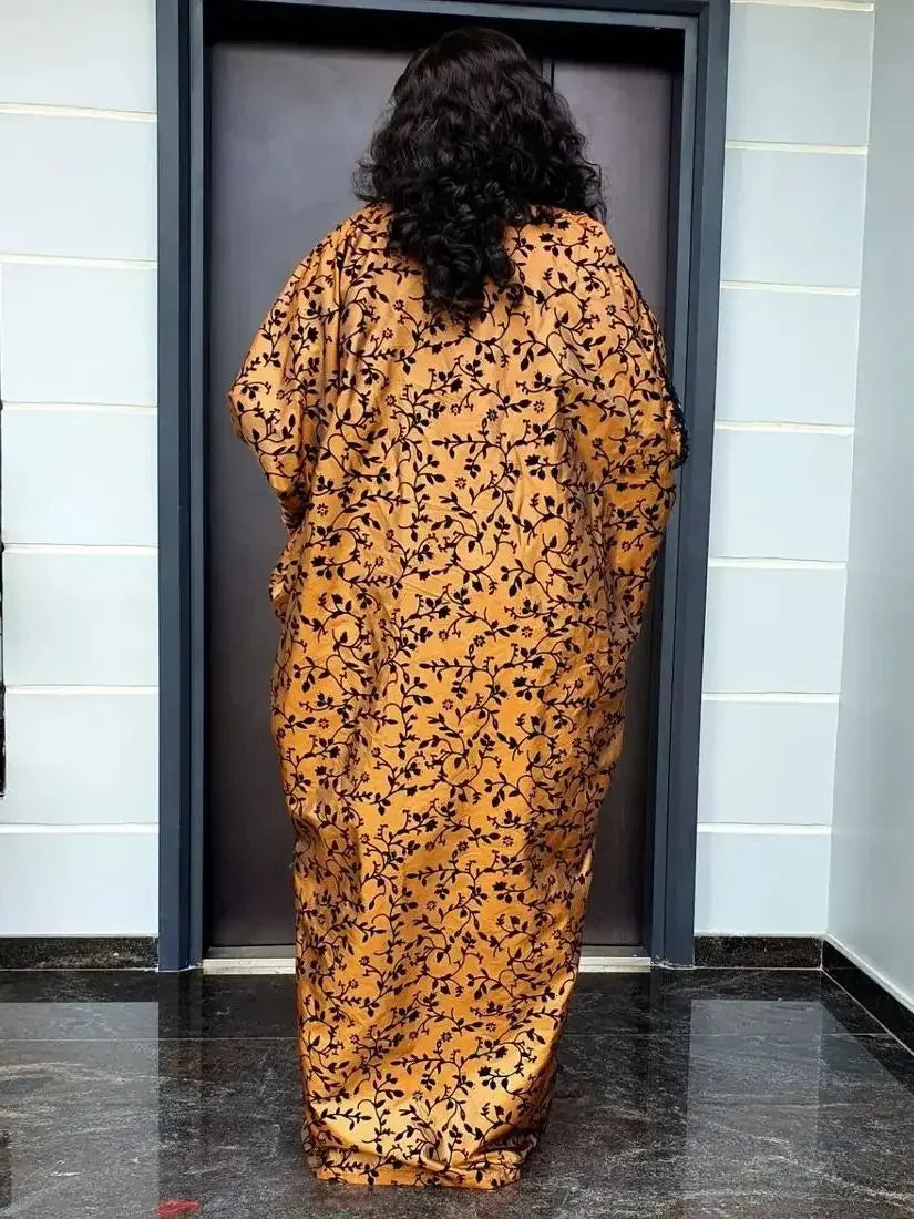 Luxury African Abaya for Women – Caftan Boubou Djellaba Robe