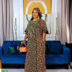 African-Inspired Women's Fashion: Abayas, Boubous, Dashikis, and Ankara Outfits for Evening Wear - Flexi Africa FLEXI AFRICA