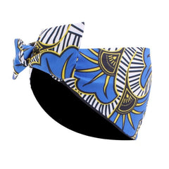 African Pattern Women Knot Headwrap Pre-Tied Knotted Bandanas Fashion Headwear - Flexi Africa offers Free Delivery Worldwide