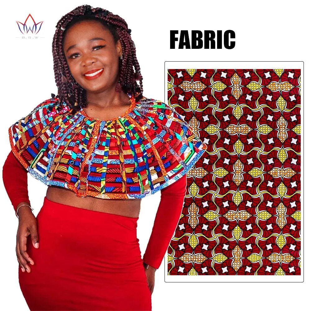 Ankara African Net Necklaces Shawl Collar Women Accessories Multistrand - Free Delivery Worldwide only at Flexi Africa