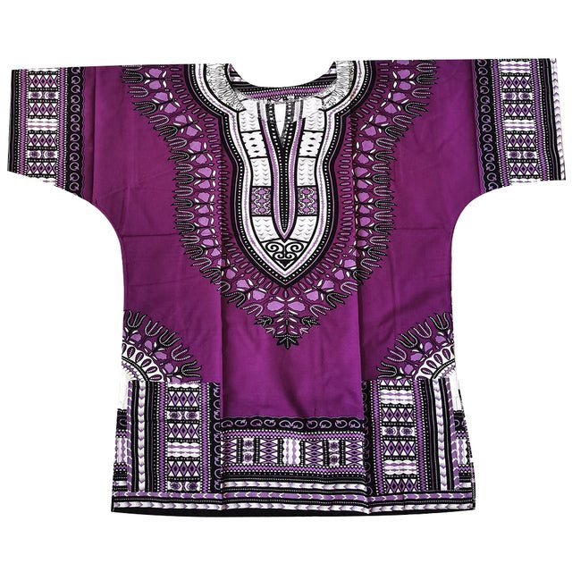 Authentic African Dashiki Printed T-Shirts for Men - Flexi Africa -Offers Free Delivery Worldwide - www.flexiafrica.com