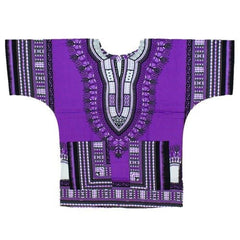 Authentic African Dashiki XXXL T-Shirt: Men's 100% Cotton Traditional Print Shirt for a Bold and Stylish Look - Free Delivery Worldwide only at Flexi Africa