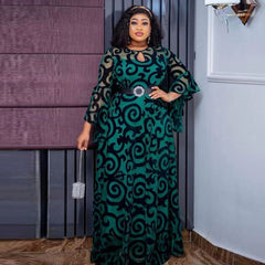 Breezy Elegance: African Chiffon Dresses - Free Delivery Worldwide only at Flexi Africa