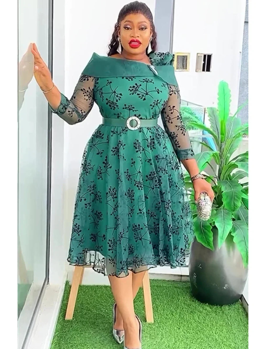 Elegant African Dresses for Women – Plus Size Africa Clothing, Wedding, Party, Dashiki, Ankara, and Office Lady Outfits - Free Delivery Worldwide only at Flexi Africa