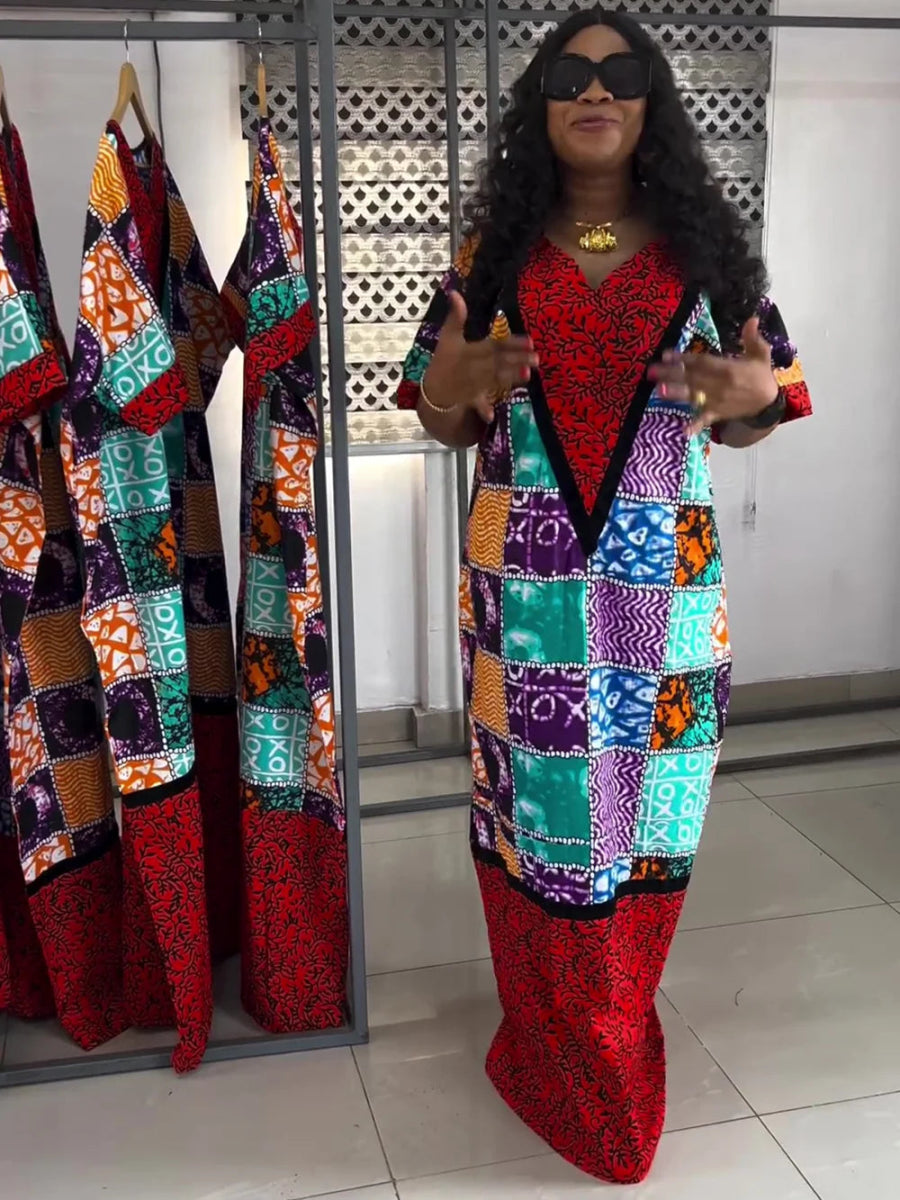 Elegant African Dresses for Women: Traditional Dashiki, Ankara Gowns, Abayas, Robes, Kaftans, and Maxi Dresses - Free Delivery Worldwide only at Flexi Africa