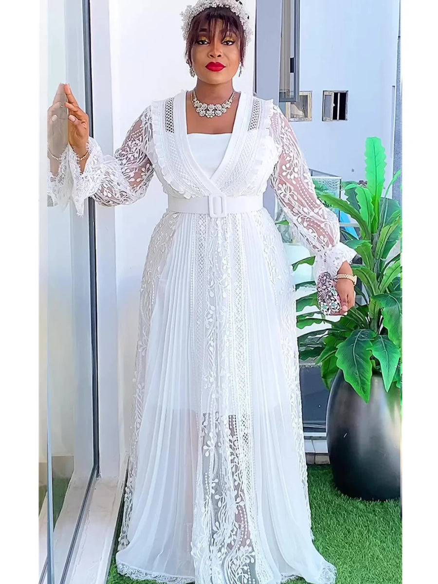 Elegant Plus - Size African Party Dresses for Women: Stylish Dashiki, Ankara, Lace Wedding Gowns & Maxi Dresses - Free Delivery Worldwide only at Flexi Africa