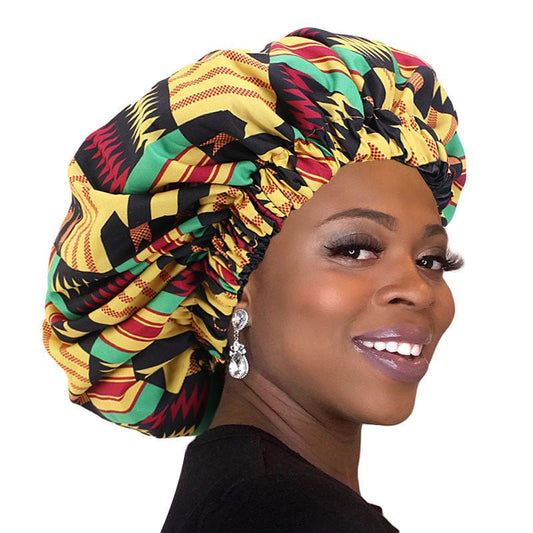 Discover the elegance of Gele Headtie Auto Gele Cap, crafted from luxurious brocade fabric, perfect for parties and weddings.