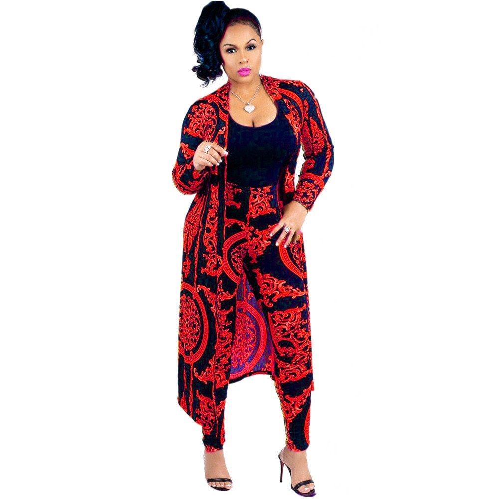 Fashion Forward: African Print Elastic Bazin Baggy Pants with Dashiki Sleeve Famous Suit for Women - Flexi Africa - Flexi Africa offers Free Delivery Worldwide - Vibrant African traditional clothing showcasing bold prints and intricate designs