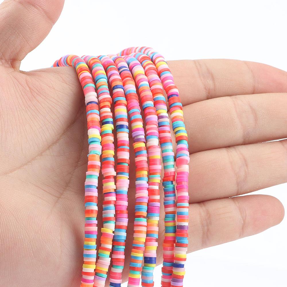 Get Creative with 300 - 320pcs of Boho African Disc Soft Clay Beads - Free Delivery Worldwide only at Flexi Africa