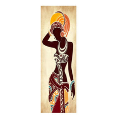 Large Size Portrait African Women Canvas Painting Hanging Posters and Prints Wall Art Pictures Living Room Home Decor