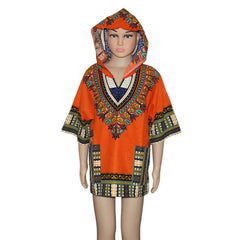 Unisex Stylish and Comfortable Dashiki Dress - Traditional African Clothing for Children in Soft Cotton Fabric - Flexi Africa