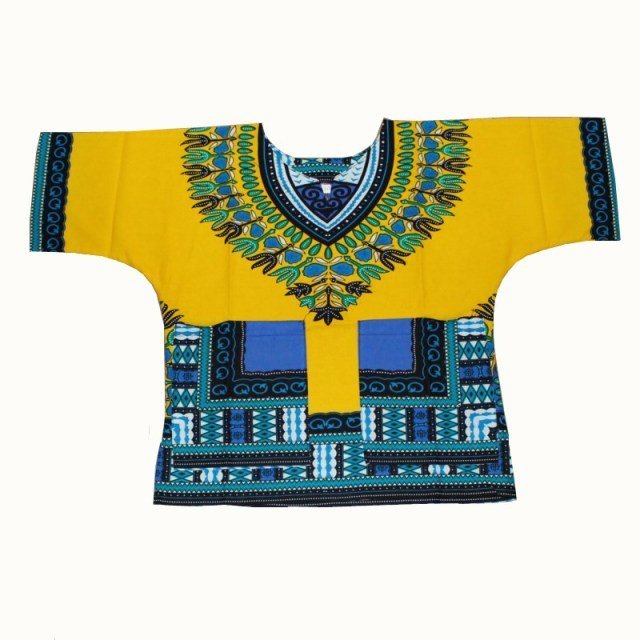 Unisex Stylish and Comfortable Dashiki Dress - Traditional African Clothing Children in Soft Cotton Fabric - Free Delivery