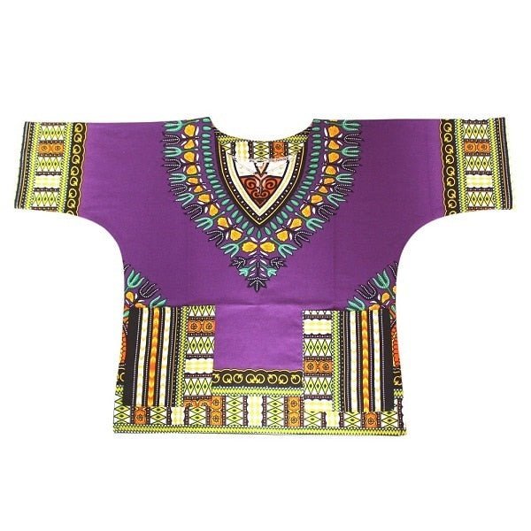 Unisex Stylish and Comfortable Dashiki Dress - Traditional African Clothing Children in Soft Cotton Fabric - Free Delivery